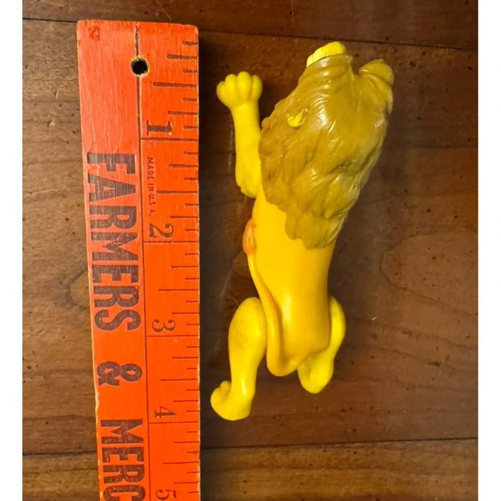 Vintage Disney The Lion King Mufasa Toy‎ Figurine with Moving Legs The Lion King
